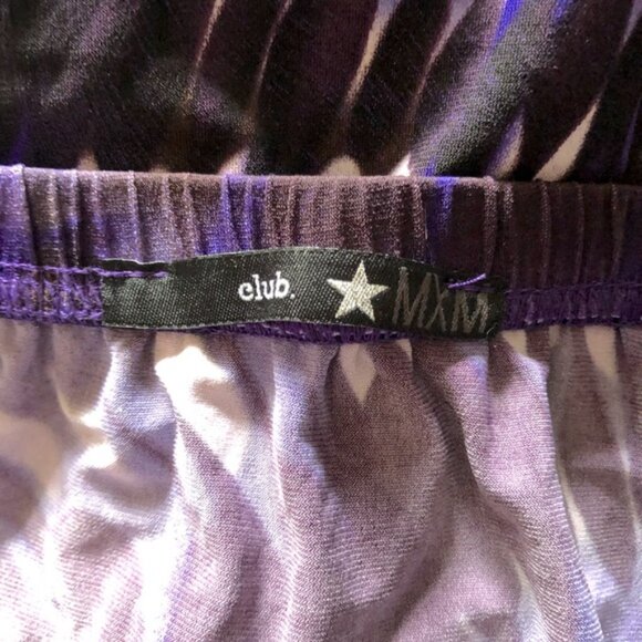 MXM Purple Print Halter Top - Picture 5 of 7